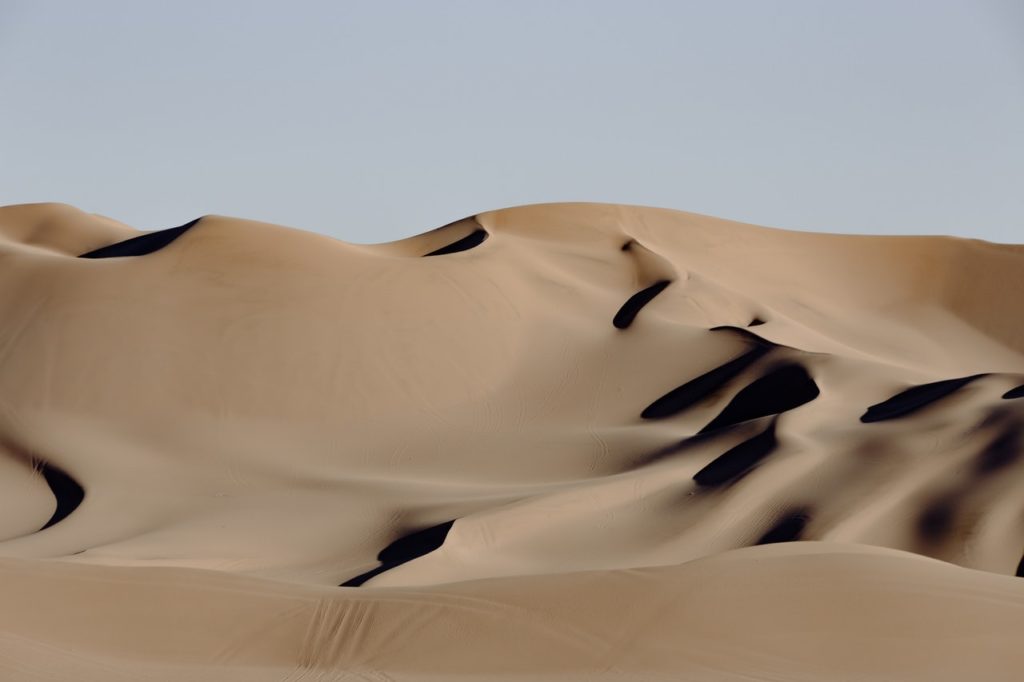 Deserted desert